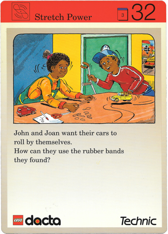 Set 9603 Activity Card Application: Invention 32 - Stretch Power AUS version (118122)