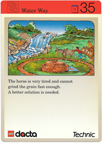 Set 9603 Activity Card Application: Invention 35 - Water Way