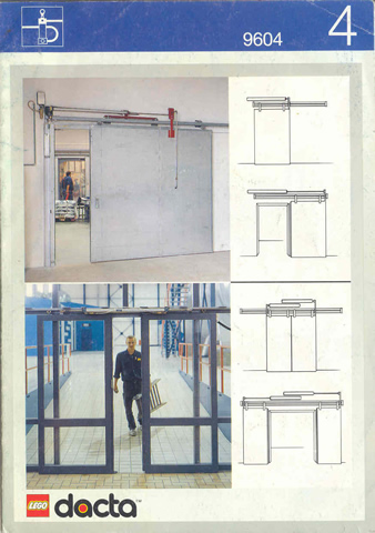 Set 9604 Activity Booklet 4 - Pneumatically Operated Doors