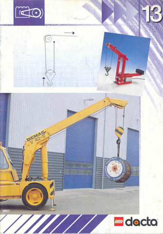 Set 9607 Activity Booklet 13 - {Crane}