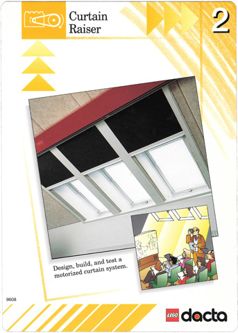 Set 9608 Activity Card Orange 2 - Curtain Raiser USA/CDN version (879317)