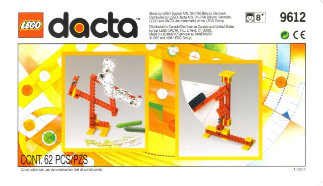 Set 9612 Cover and Inventory Card (1998 Version)