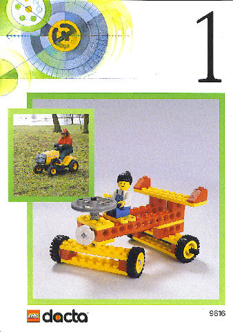Set 9616 Activity Booklet 1 - Lawnmower
