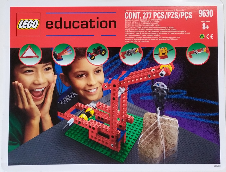 Set 9630-2 Cover and Inventory Card (2002 version - 4294227)