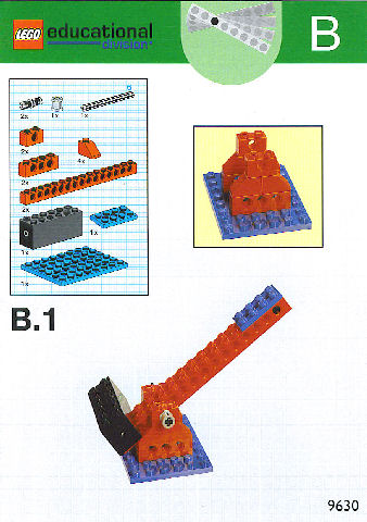 Set 9630 Activity Booklet B - {Lifting} (420813)