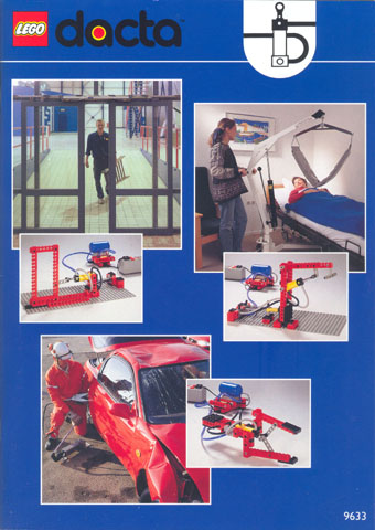 Set 9633 Activity Booklet - {Sliding Door, Small Crane, Power Spreader}