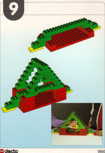 Set 9660 Activity Card  9 - {Bridge}