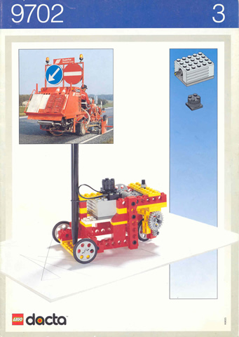 Set 9702 Activity Booklet 3  - Road Painting Vehicle
