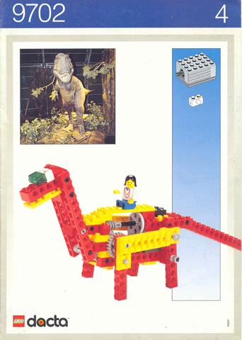 Set 9702 Activity Booklet 4 - Motorized Dinosaur