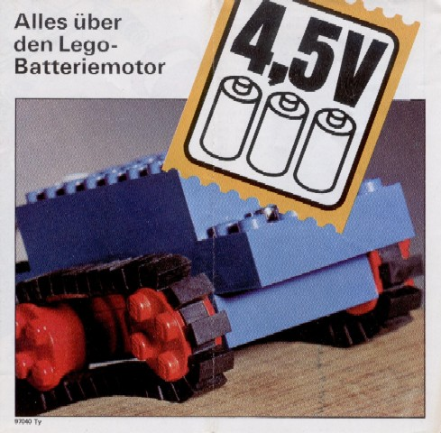 Alles über den Lego-Batteriemotor 4.5V (97040-Ty)