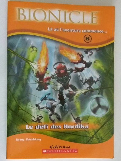 BIONICLE Adventures  #8: Le défi des Hordika