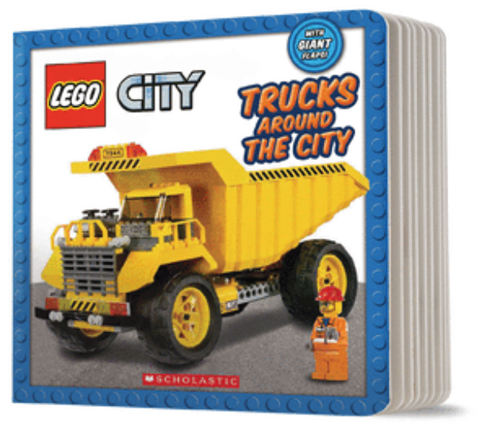 City - Trucks Around the City (Board Book)