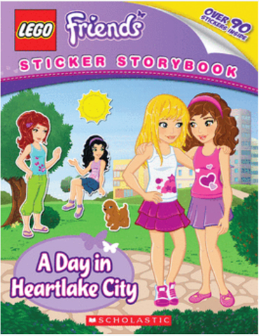 Friends - A Day in Heartlake City (Sticker Storybook)