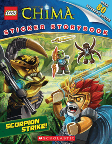 LEGENDS OF CHIMA - Scorpion Strike! (Sticker Storybook)
