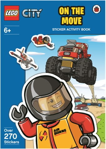 City - On The Move Sticker Activity Book