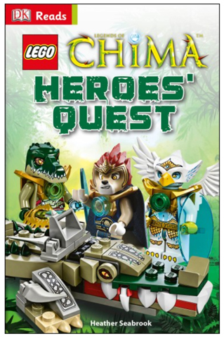 DK Reads - LEGENDS OF CHIMA - Heroes' Quest (Hardcover)