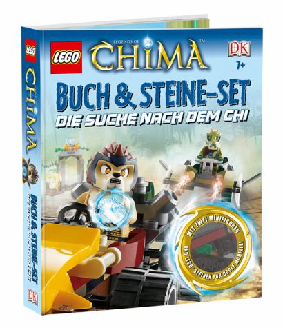 Buch & Steine-Set Legends of Chima - Die Suche nach dem Chi
