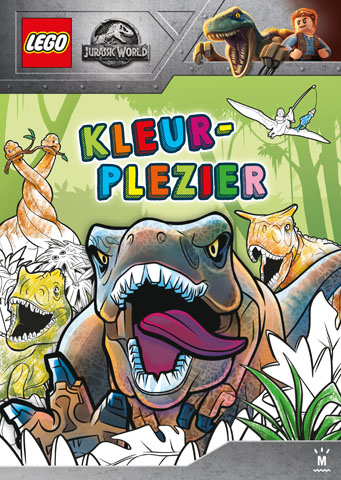Jurassic World - Kleur-plezier (Dutch Edition)