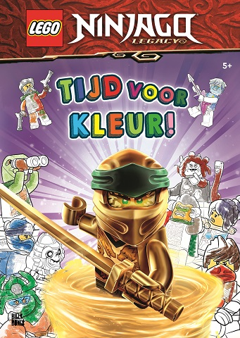NINJAGO Legacy - Tijd Voor Kleur! - Lloyd Cover (Dutch Edition)