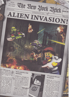 The New York Brick - Alien Invasion!