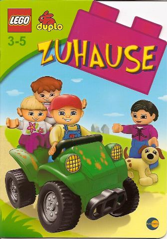 DUPLO Coloring and Activity Book - Zuhause (German Edition)