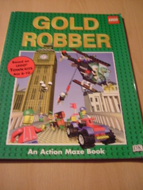 Gold Robber Action Maze Book