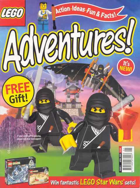 Adventures! Magazine UK - Issue  1 - April 1999