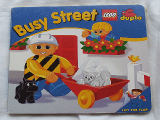 Busy Street Lift the Flap Hardboard Book
