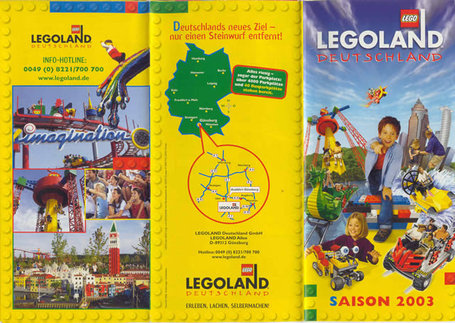 LEGOLAND Deutschland Park Guide 2003