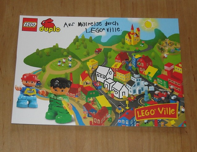 Coloring Book, Auf Malreise durch LEGO Ville