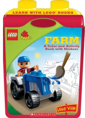 Coloring Book, DUPLO: Farm - A Color and Activity Book with Stickers