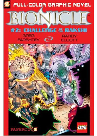 BIONICLE - Graphic Novel 2: Challenge of the Rahkshi (Hardcover)
