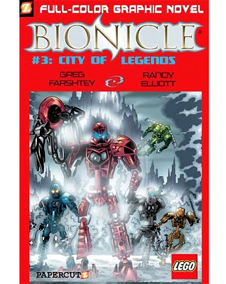 BIONICLE - Graphic Novel 3: City of Legends (Hardcover)