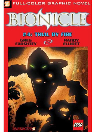 BIONICLE - Graphic Novel 4: Trial by Fire (Hardcover)