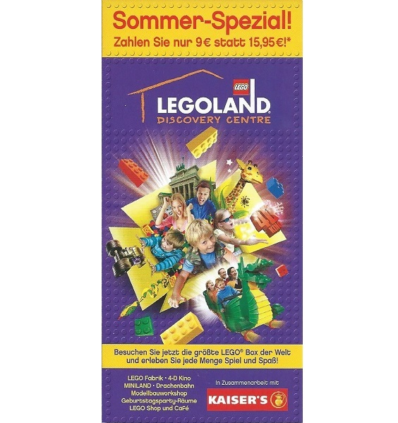 LEGOLAND Discovery Centre Berlin 2010 Insert 1