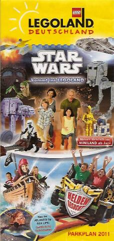 LEGOLAND Deutschland Park Guide 2011 with Map #1