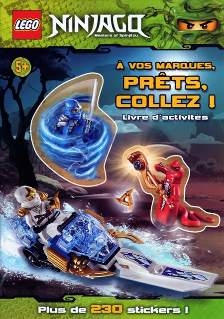 NINJAGO - À vos marques, prêts, collez ! #2 (French Edition)