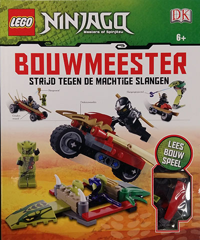 NINJAGO - Bouwmeester: Strijd Tegen De Machtige Slangen (Hardcover) (Dutch Edition)