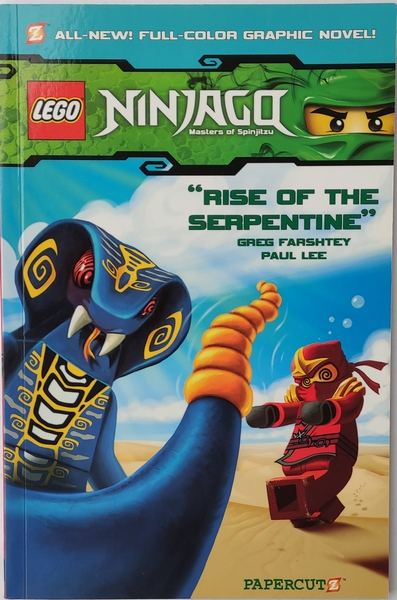 NINJAGO - Graphic Novel  3: Rise of the Serpentine (Softcover)