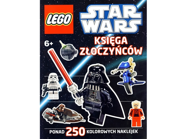 Sticker Book - Star Wars Księga złoczyńców - Polish Edition
