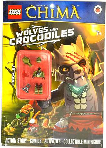 LEGENDS OF CHIMA - Wolves and Crocodiles (Softcover) (English - UK Edition)