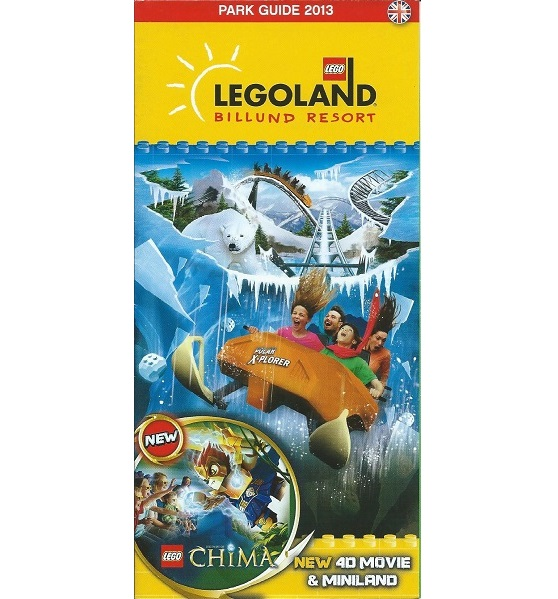 LEGOLAND Denmark Park Guide 2013 with Map