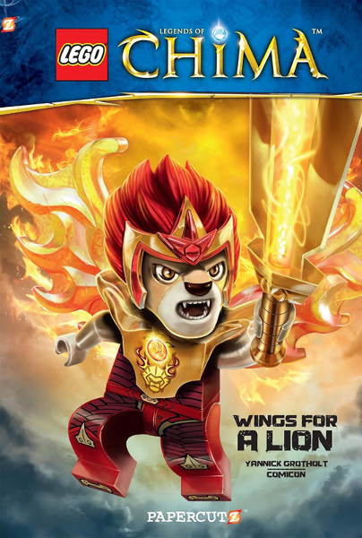 LEGENDS OF CHIMA - Graphic Novel 5: Wings for a Lion (Softcover)