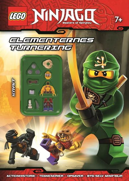 NINJAGO - Elementernes Turnering (Softcover) (Danish Edition)