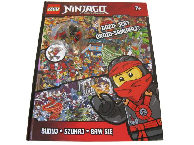 NINJAGO - Gdzie jest droid-samuraj? (Hardcover) (Polish Edition)