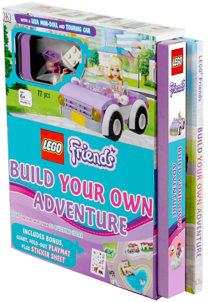 Friends - Build Your Own Adventure with Playmat and Sticker Sheet (Box Set)