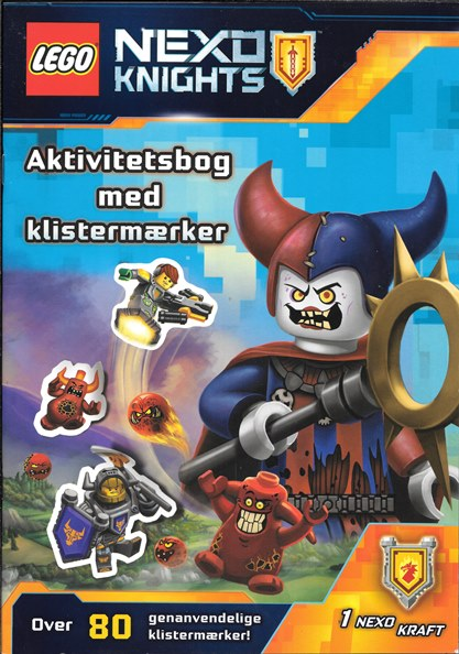 NEXO KNIGHTS - Aktivitetsbog med klistermærker (Softcover) (Danish Edition)