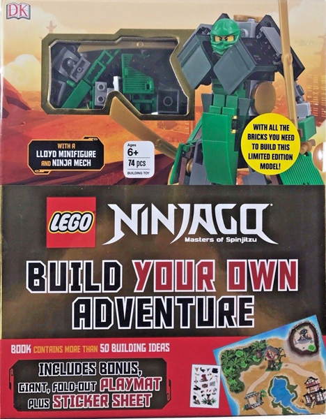 NINJAGO - Build Your Own Adventure (Box Set) with Playmat and Sticker Sheet