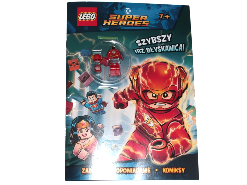 DC Super Heroes - Szybszy niż błyskawica! (Softcover) (Polish Edition)