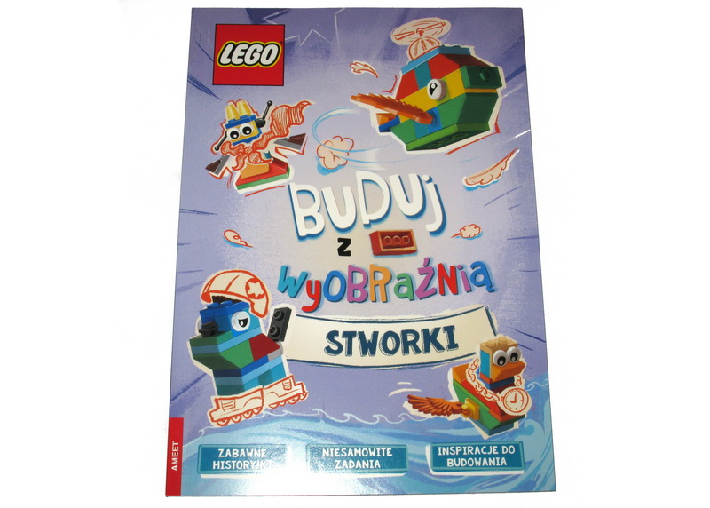 Buduj z wyobraźnią - stworki (Polish Edition) - book only entry